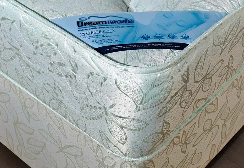 Bed Centre Pillow Top Divan Bed With 2 Drawers & 28cm Deep Mattress - Small Double 120x190cm