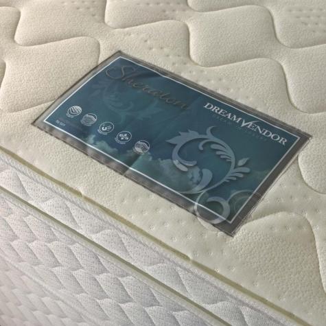 Dreamvendor Sheraton 1000 Pocket and Memory Foam Mattress