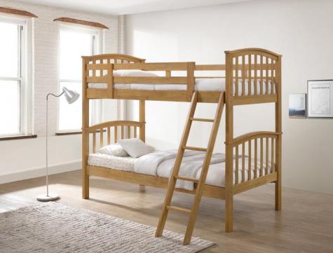 Artisan Rio Oak Finish Bunk Bed