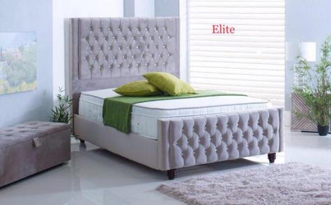 Lavish Beds Elite Upholstered Bed Frame