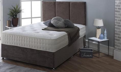 Kashmira Orthopedic Divan Bed with FREE Matching Headboard