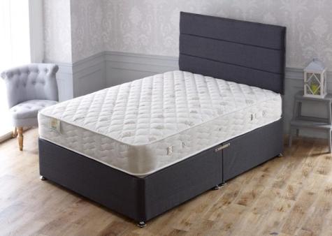 Apollo Beds Aphrodite Divan Bed with Mattress Headboard Luxury Comfort Storage Bed UK