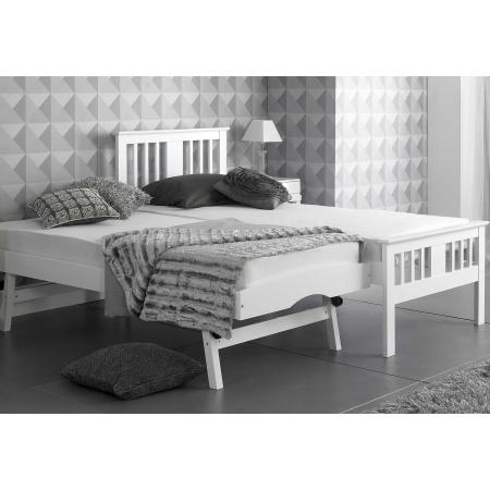 Artisan White Guest Bed with Trundle