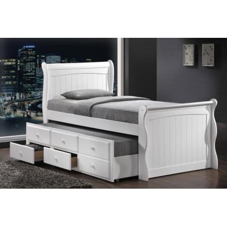 Artisan White Captain Guest Bed