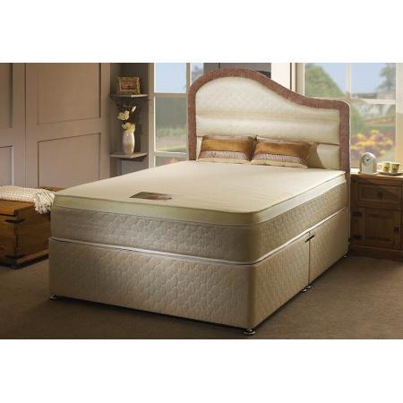 Dream Mode Boston Plus Memory Foam Sprung Divan Bed Set