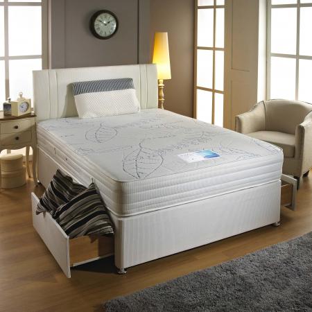 Dreamvendor Cooltex Temperature Sensitive Orthopaedic Divan Bed
