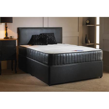 Dream Mode Reverso Memory Foam Sprung Divan Bed FREE Headboard