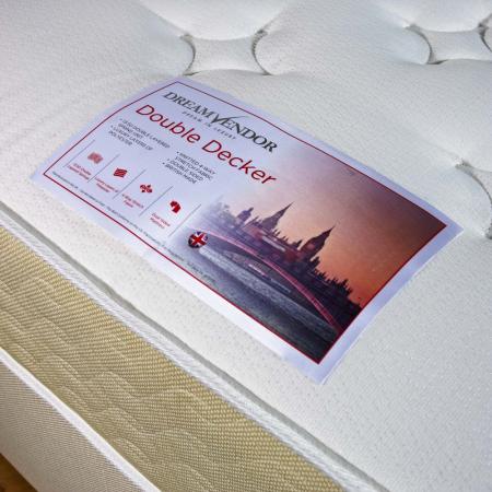 Dreamvendor Double Decker 30cm Thick Dual Spring Mattress