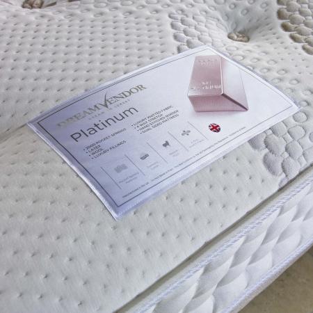 Dreamvendor Platinum 2000 Pocket Sprung Mattress