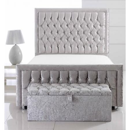 BB Special Princess Crushed Velvet Bed