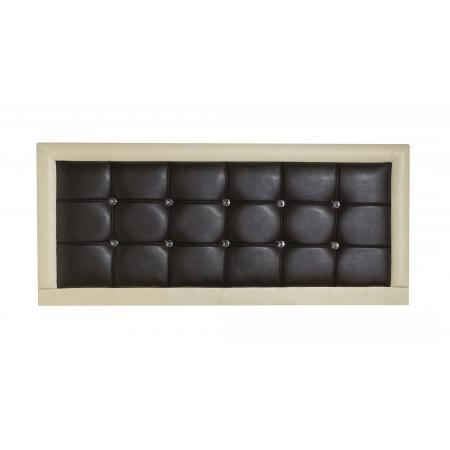 Ten Diamonds Faux Leather Headboard